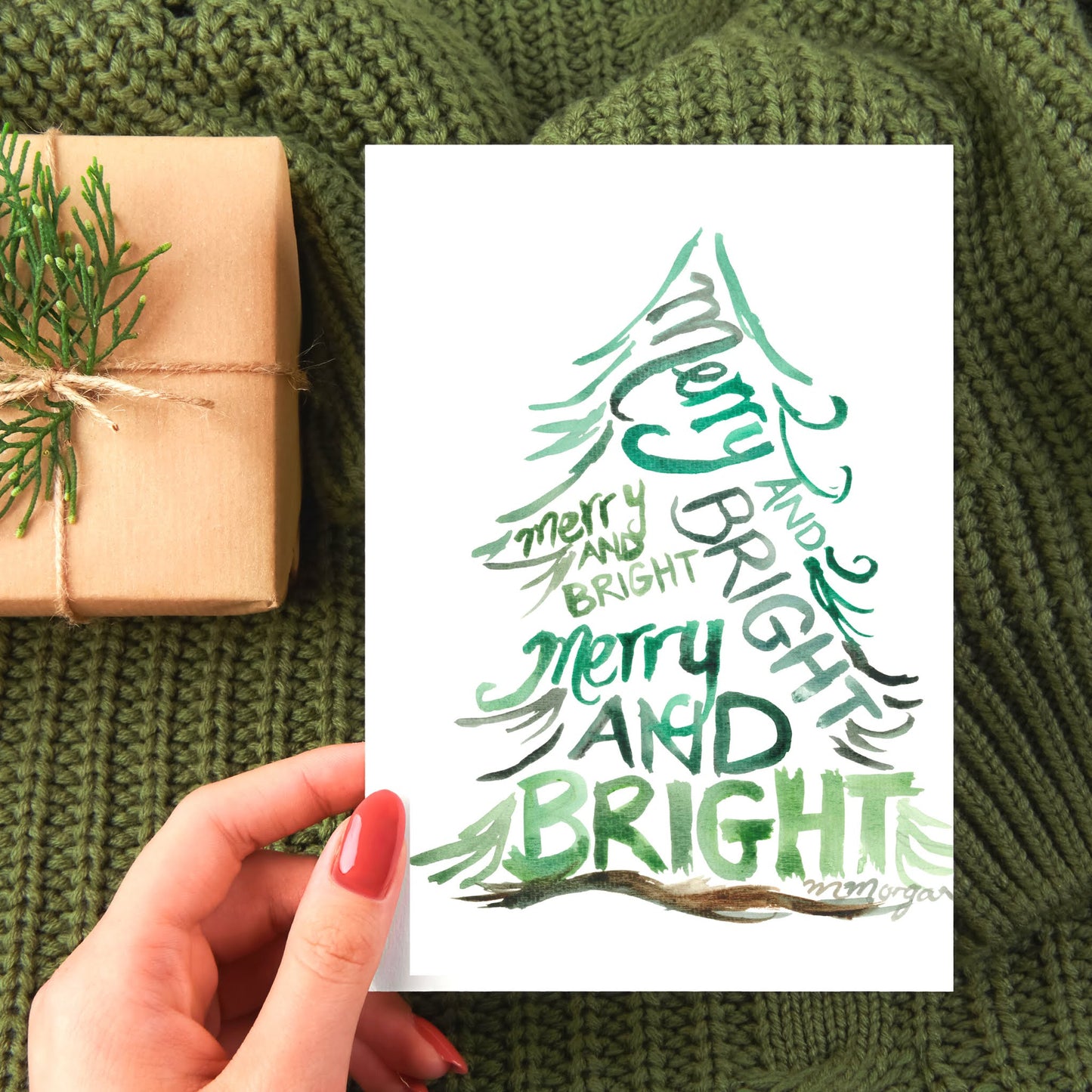 Merry and Bright Tree Cards for A Cause PRE-ORDER Winter 2022